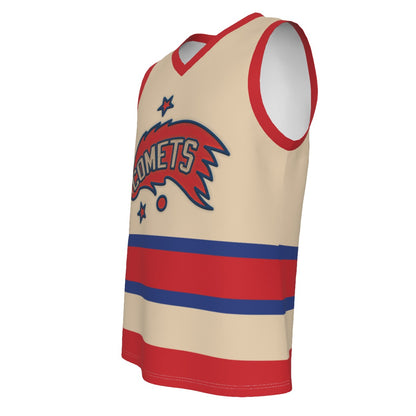 Comets Customized V Neck Basketball Top