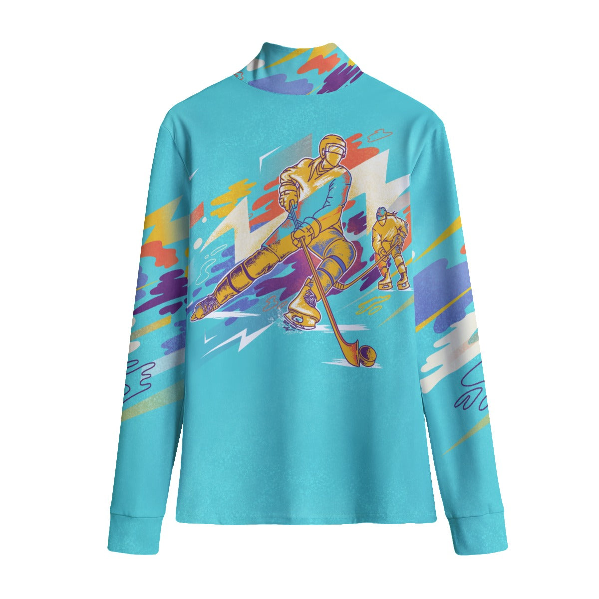No Grit No Glory 3/4 zip Long Sleeve
