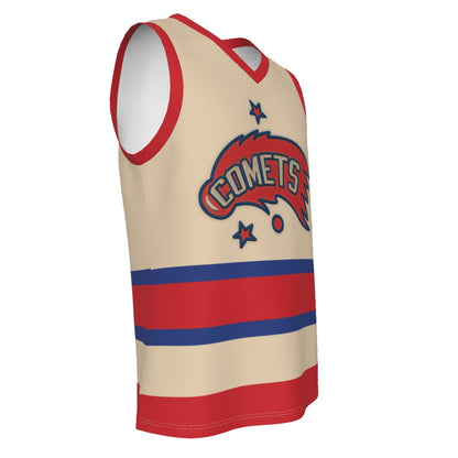 Comets Customized V Neck Basketball Top