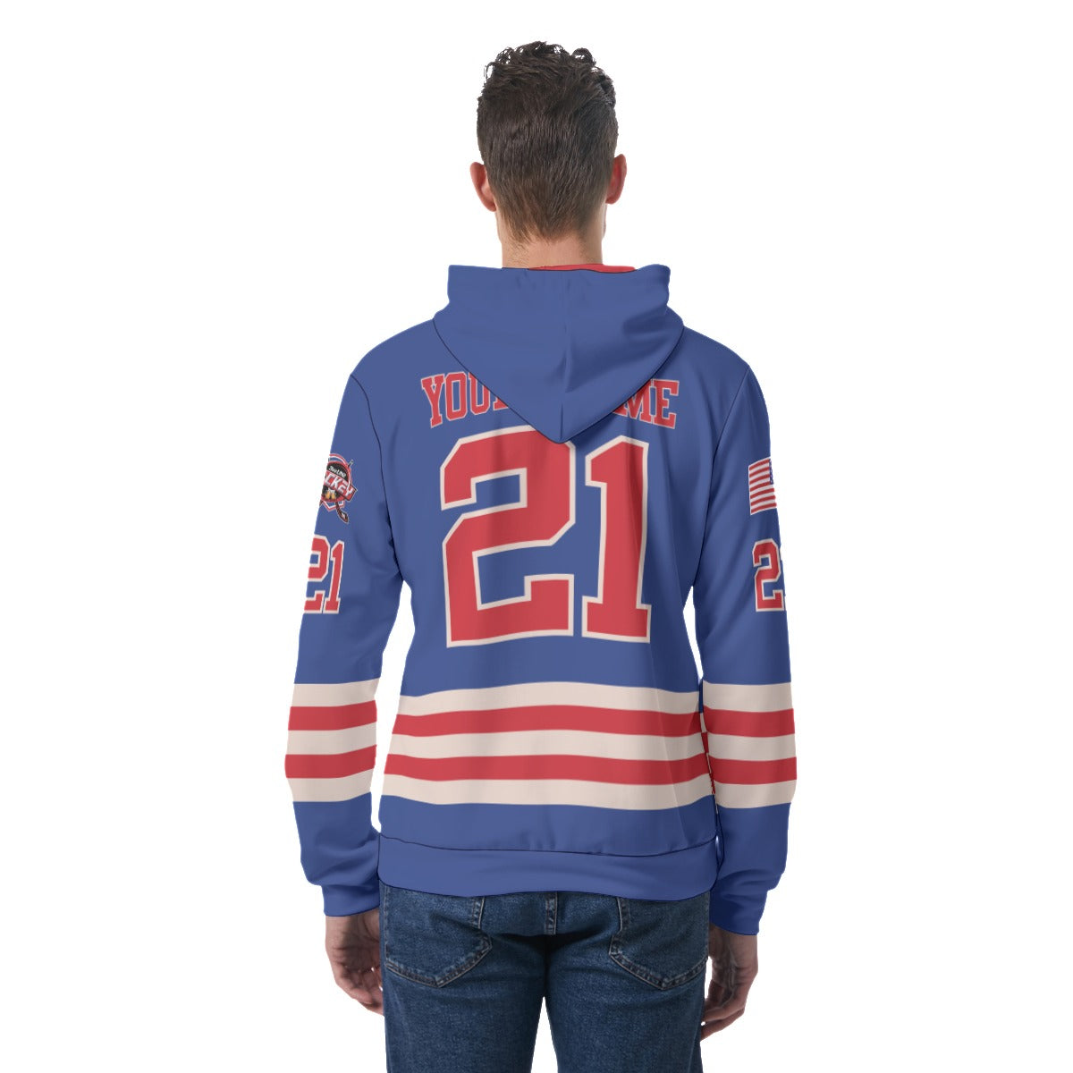 Jets Customized Light-Weight Hoodie