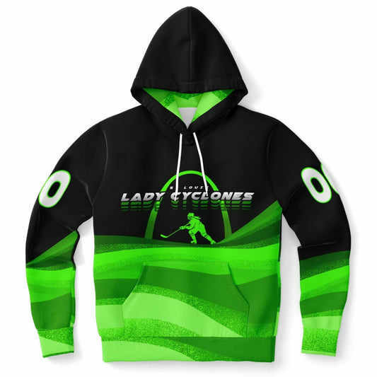 Lady Cyclone Customized Athletic Hoodie