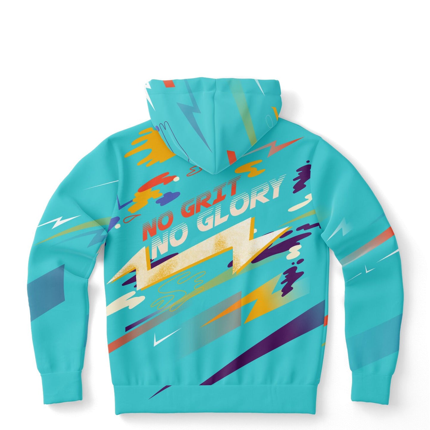 No Grit No Glory Customizable Women's Athletic Hoodie