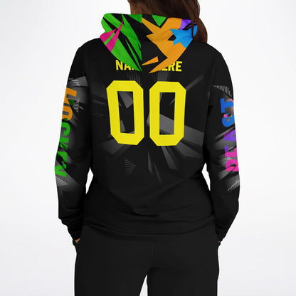 Starting Line-Up Women's Customizable Athletic Hoodie