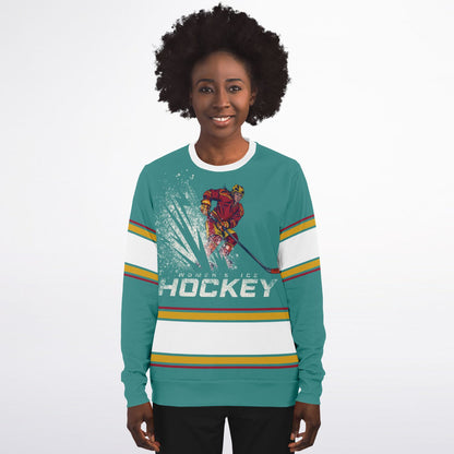 Hockey Stop Customizable Unisex sweatshirt
