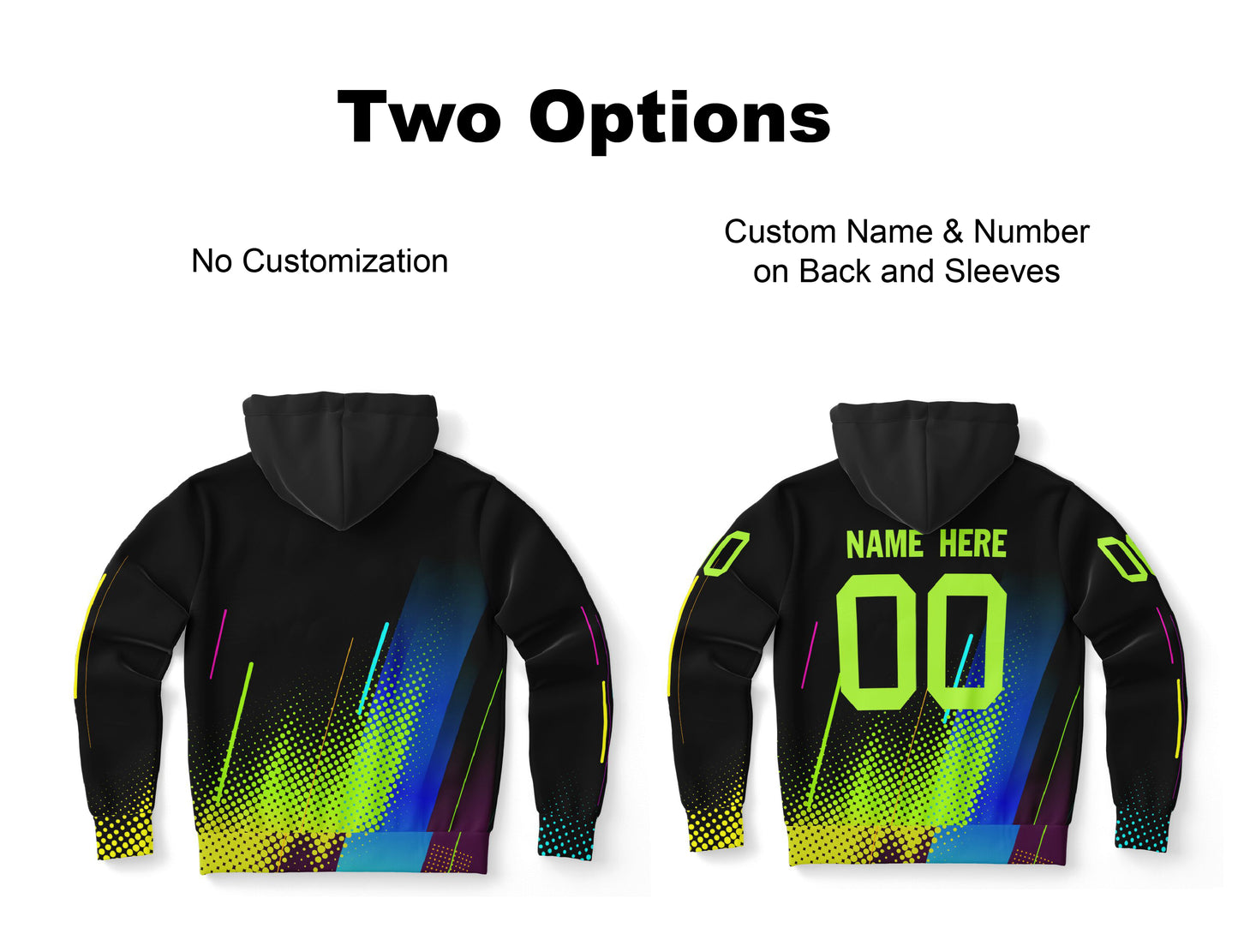 Breakaway Vibes Customizable Women's Athletic Hoodie