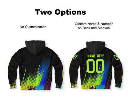 Breakaway Vibes Customizable Women's Athletic Hoodie