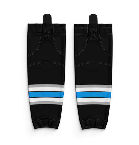 Nanooks Black Hockey Socks