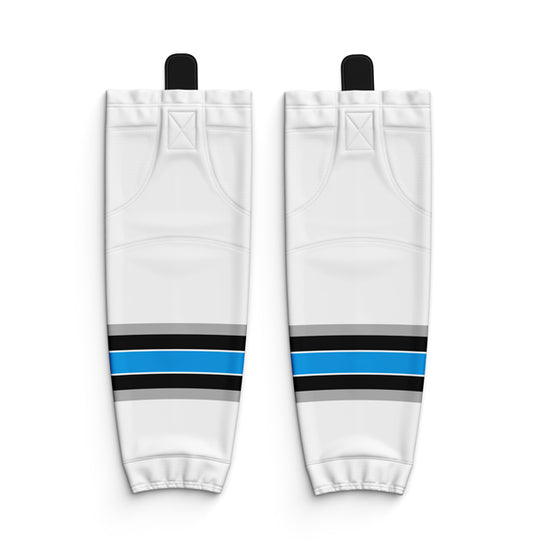 Nanooks White Hockey Socks