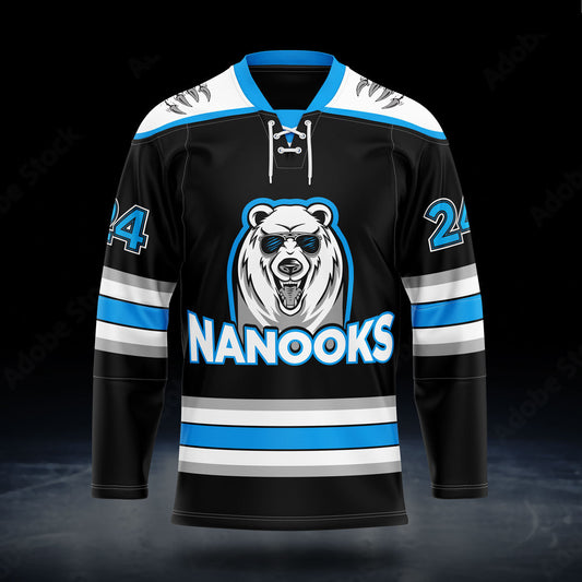 Sublimated Black Jersey