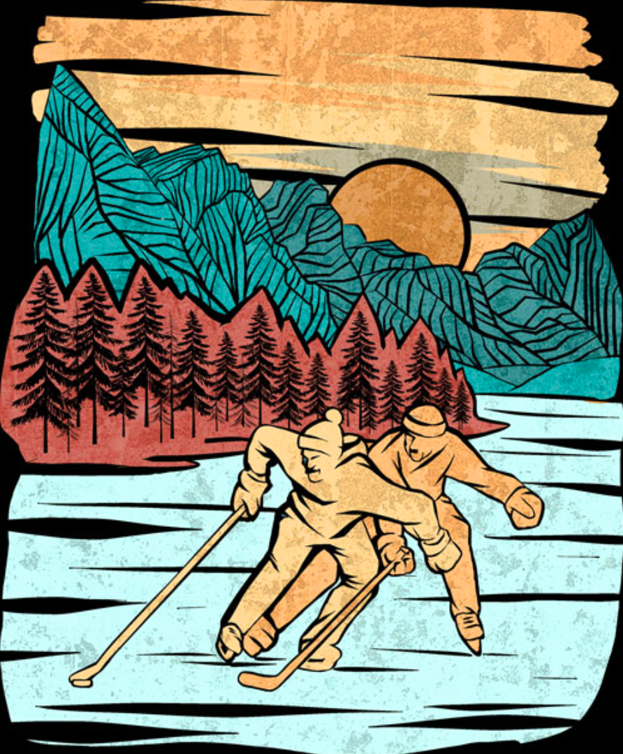 Pond Hockey Unisex T-Shirt