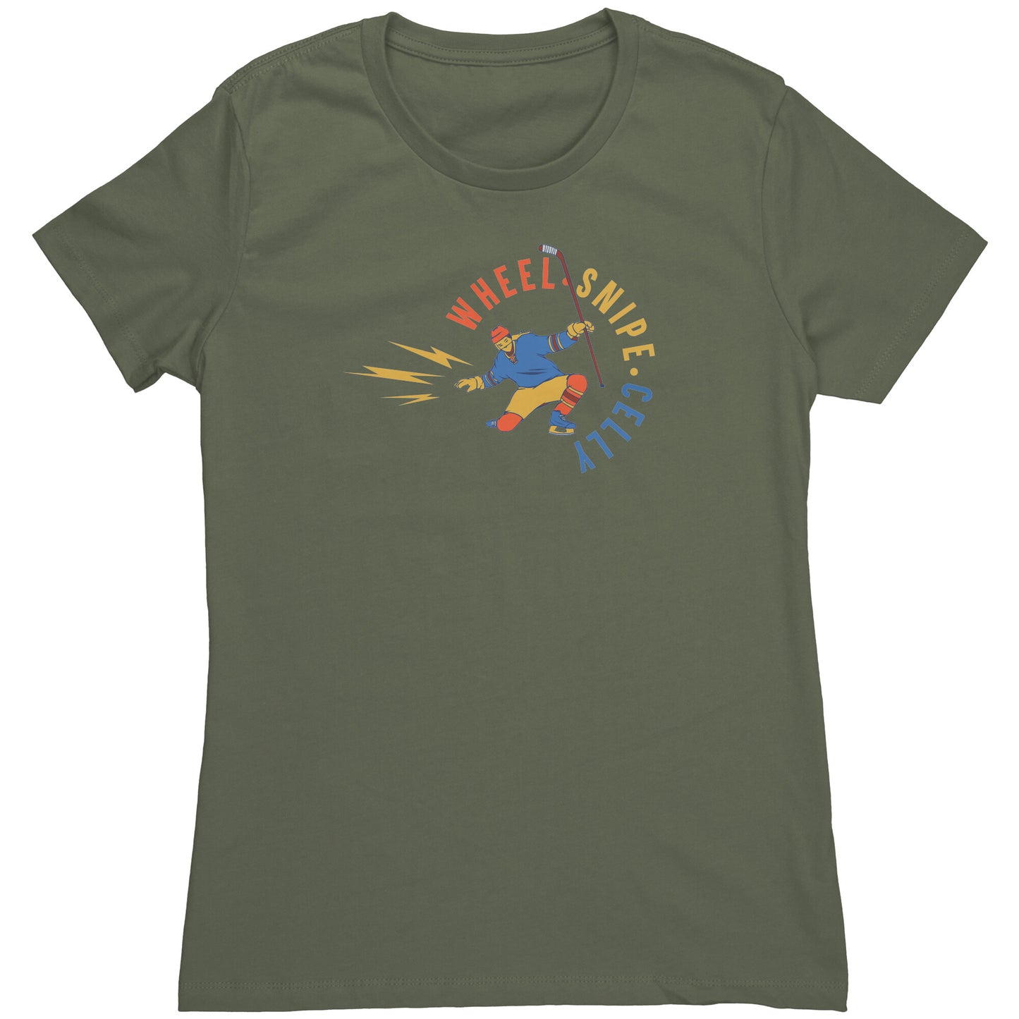 Wheel Snipe Celly Women's Cut T-Shirt