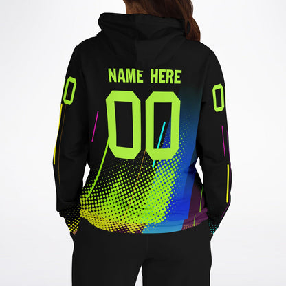 Breakaway Vibes Customizable Women's Athletic Hoodie
