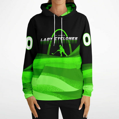 Lady Cyclone Customized Athletic Hoodie