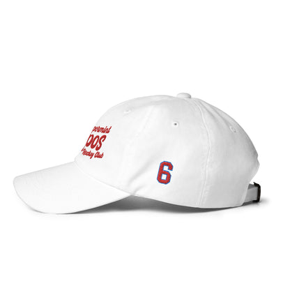 Peppermint Hippo Embroidered Hat - Customizable