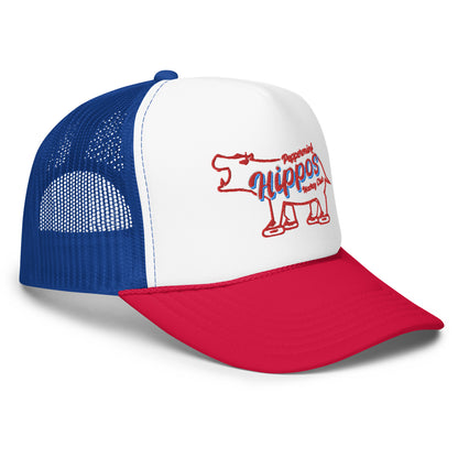 Peppermint Hippo Trucker Hat