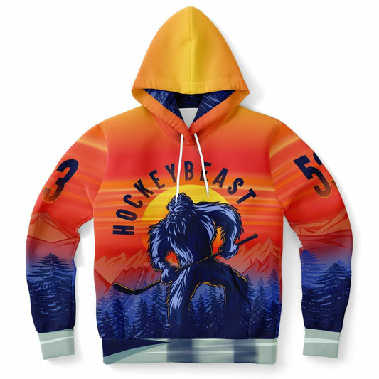 HockeyBeast Hoodie - AOP