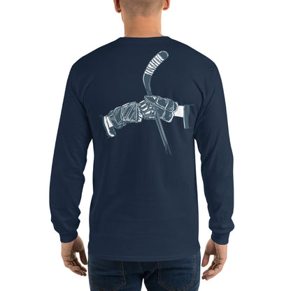 Ferda Hockey Fist Bump Men’s Long Sleeve Shirt