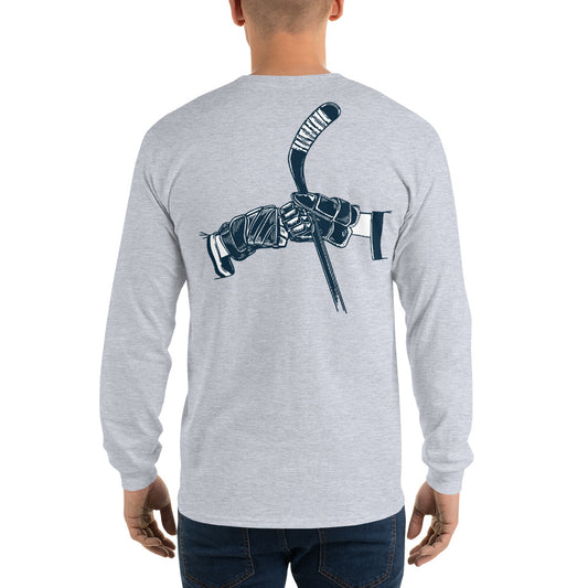 Ferda Hockey Fist Bump Men’s Long Sleeve Shirt