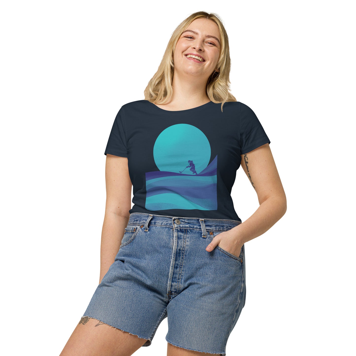 Sun Skater Women’s basic organic t-shirt