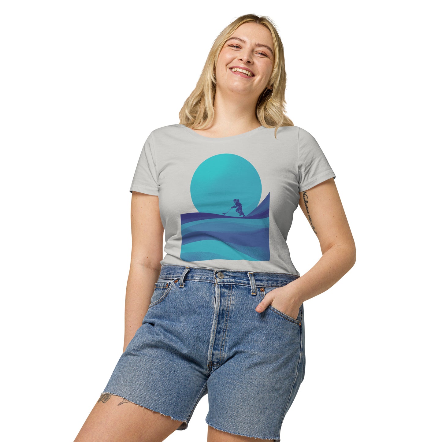 Sun Skater Women’s basic organic t-shirt