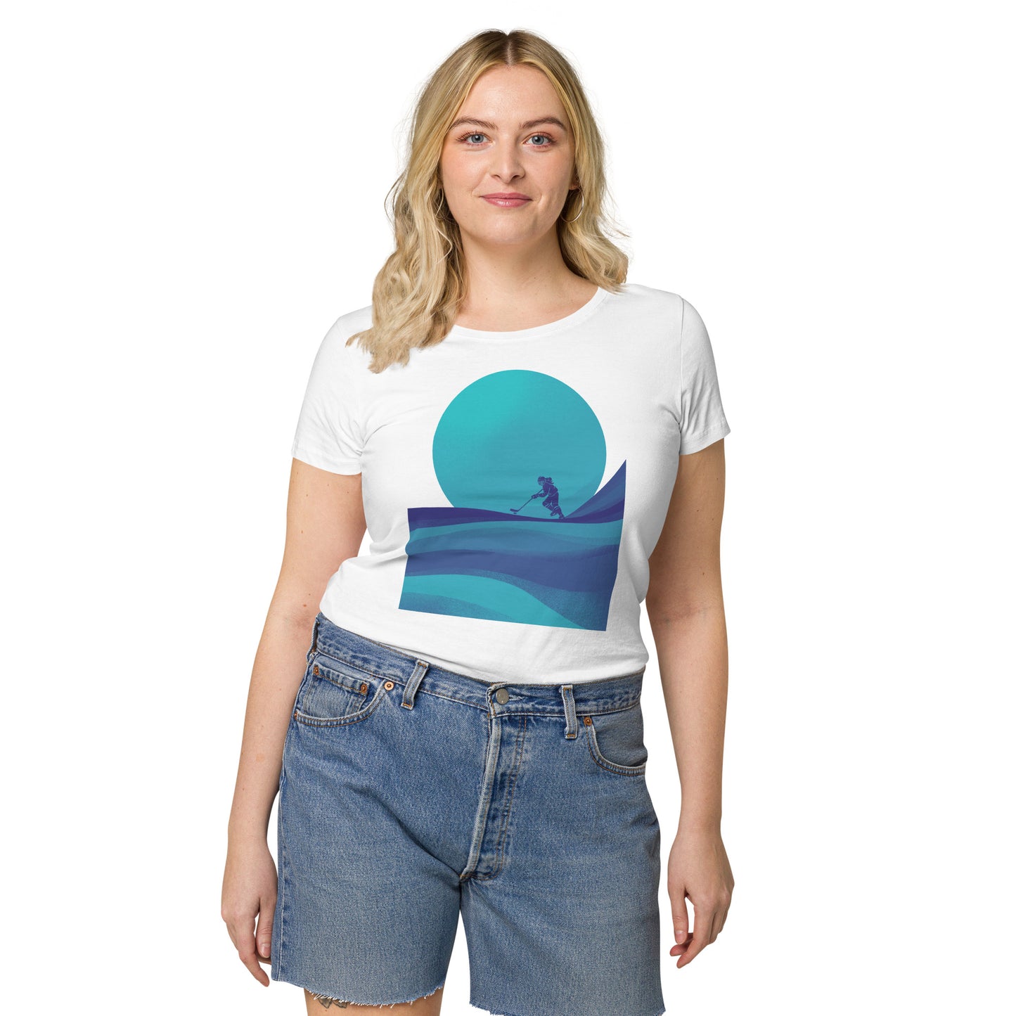 Sun Skater Women’s basic organic t-shirt